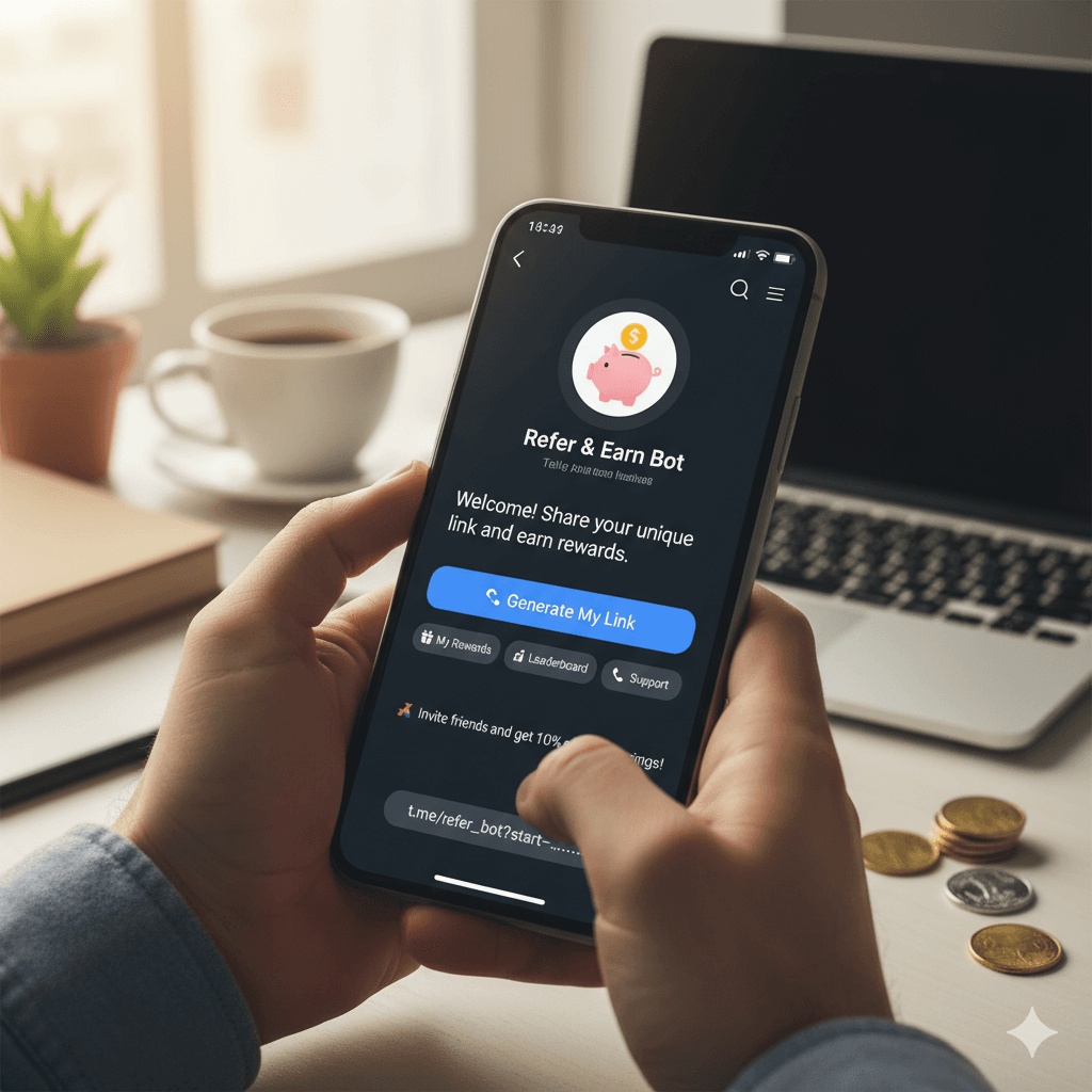Refer & Earn Bot